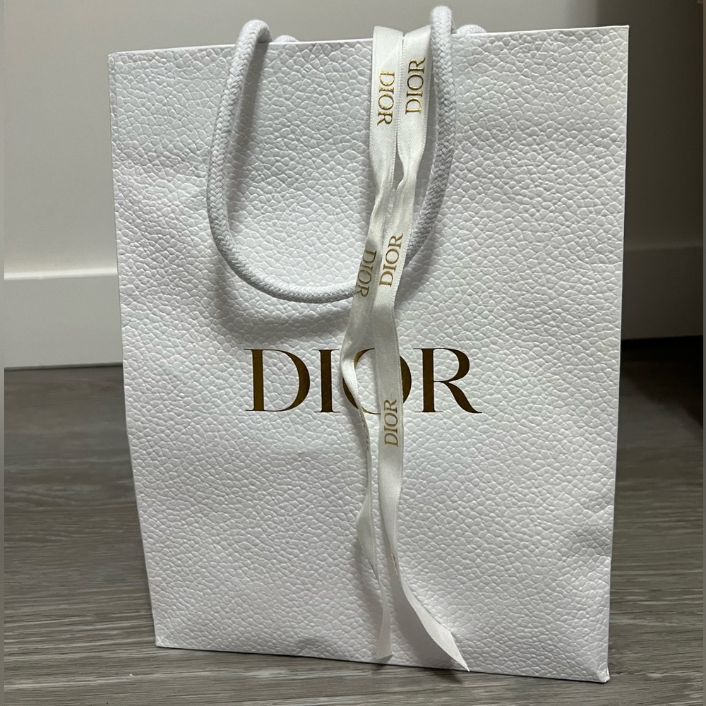 Empty Dior bag